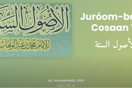 Aqidah Wolofs: Jurroom-benni cosaan